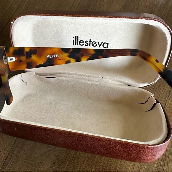 Illesteva Meyer II round tortoiseshell sunglasses 